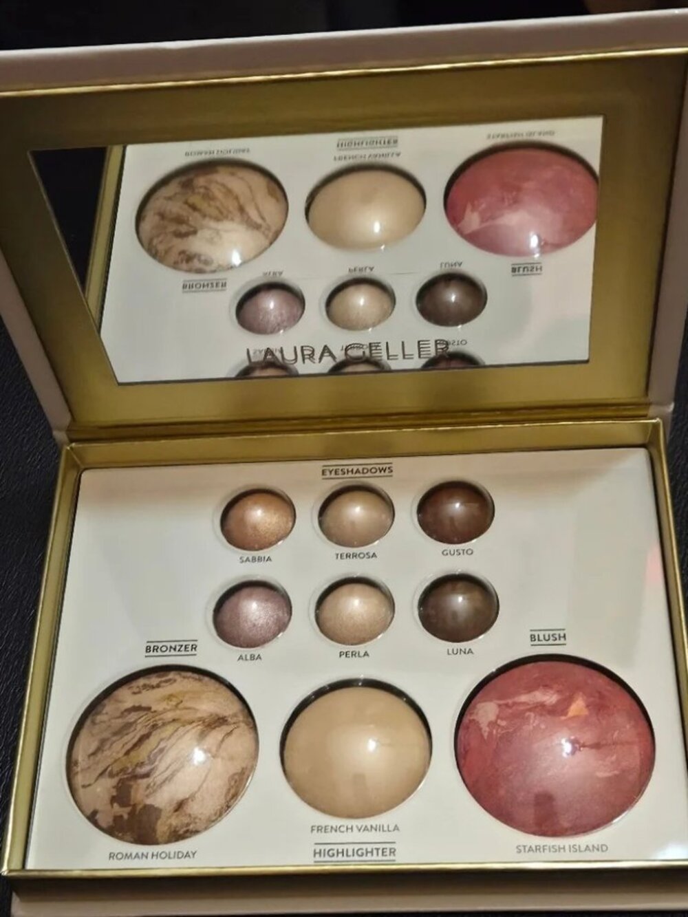 LAURA GELLER NEW YORK The Best of the Best Baked Palette Tuscan Dreams + Eclat